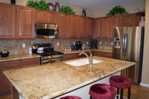 Granite Counter-tops, Stainless Steel Appliances, Plenty of Counter Space & Cabinets