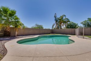 Home for Sale 1550 N. Desert Willow Ave Backyard, Swimming pool, Fun in the Sun